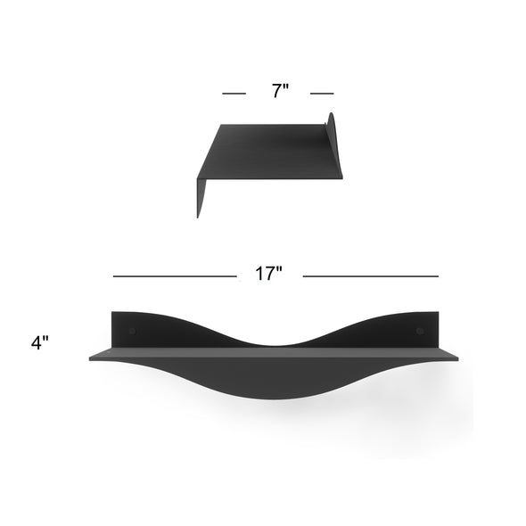 Surf Wall Shelves (Set of 2)