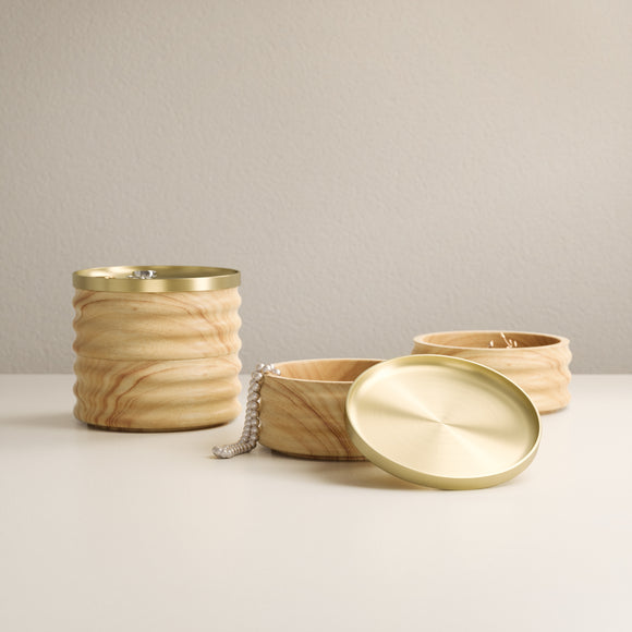 Tesora Wood Storage Box (Set of 2)
