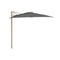 Aurelis Square Umbrella  option Solidum Grey