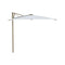 Aurelis Square Umbrella  option Solidum Natural
