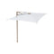 Aurelis Rectangular Umbrella  option Solidum Natural