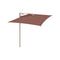 Aurelis Rectangular Umbrella  option Terra