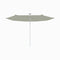 Infina Round Umbrella  option Anodized Aluminum Grey