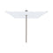 Infina Square Umbrella  option Solidum Natural