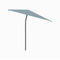 Nata 6' 6.7" Square Umbrella  option Acqua