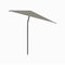 Nata 6' 6.7" Square Umbrella  option Solidum Taupe