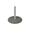 Nata 6' 6.7" Square Umbrella  option Concrete Base Black