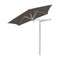 Paraflex Mono 6' 6.7" Square Umbrella  option Solidum Taupe