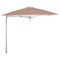 Paraflex Mono 7' 6.6" Square Umbrella  option Colorum Blush
