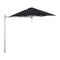 Paraflex Mono 8' 10" Round Umbrella  option Colorum Black