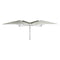 Paraflex Multi 7' 6.6" Square Umbrella  option Solidum Grey