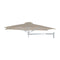 Paraflex Wallflex Round Wall-Mount Umbrella  option Avena