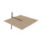 Versa PX Square Umbrella  option Colorum Sand