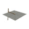Versa PX Square Umbrella  option Solidum Grey