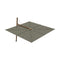 Versa PX Square Umbrella  option Solidum Taupe