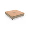Versa PX Square Umbrella  option Mobile Tile Base Wood/Beige Limestone