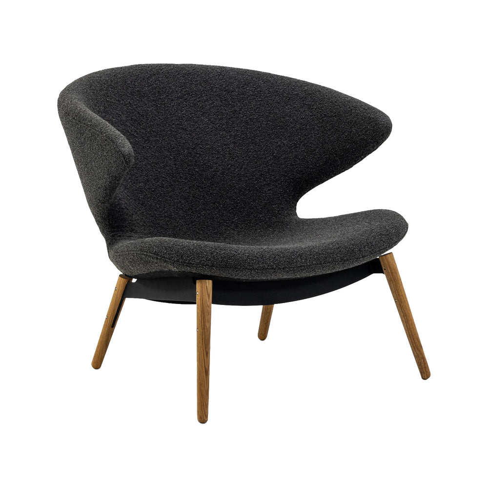 Ella Lounge Chair with Wood Legs