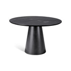 Mona Round Dining Table with Wooden Top
