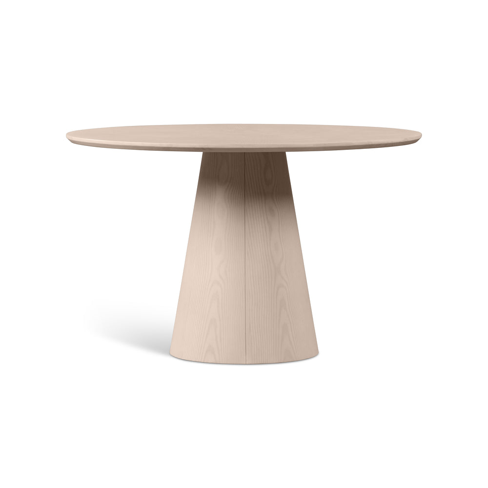 Mona Round Dining Table with Wooden Top