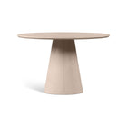 Mona Round Dining Table with Wooden Top