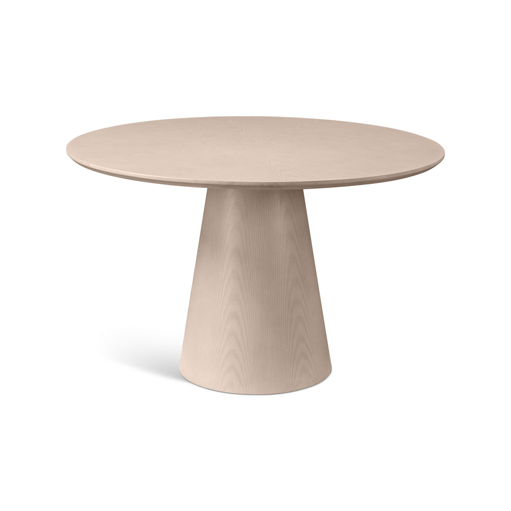 Mona Round Dining Table with Wooden Top