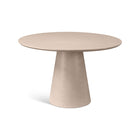 Mona Round Dining Table with Wooden Top