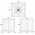 Sun End Table