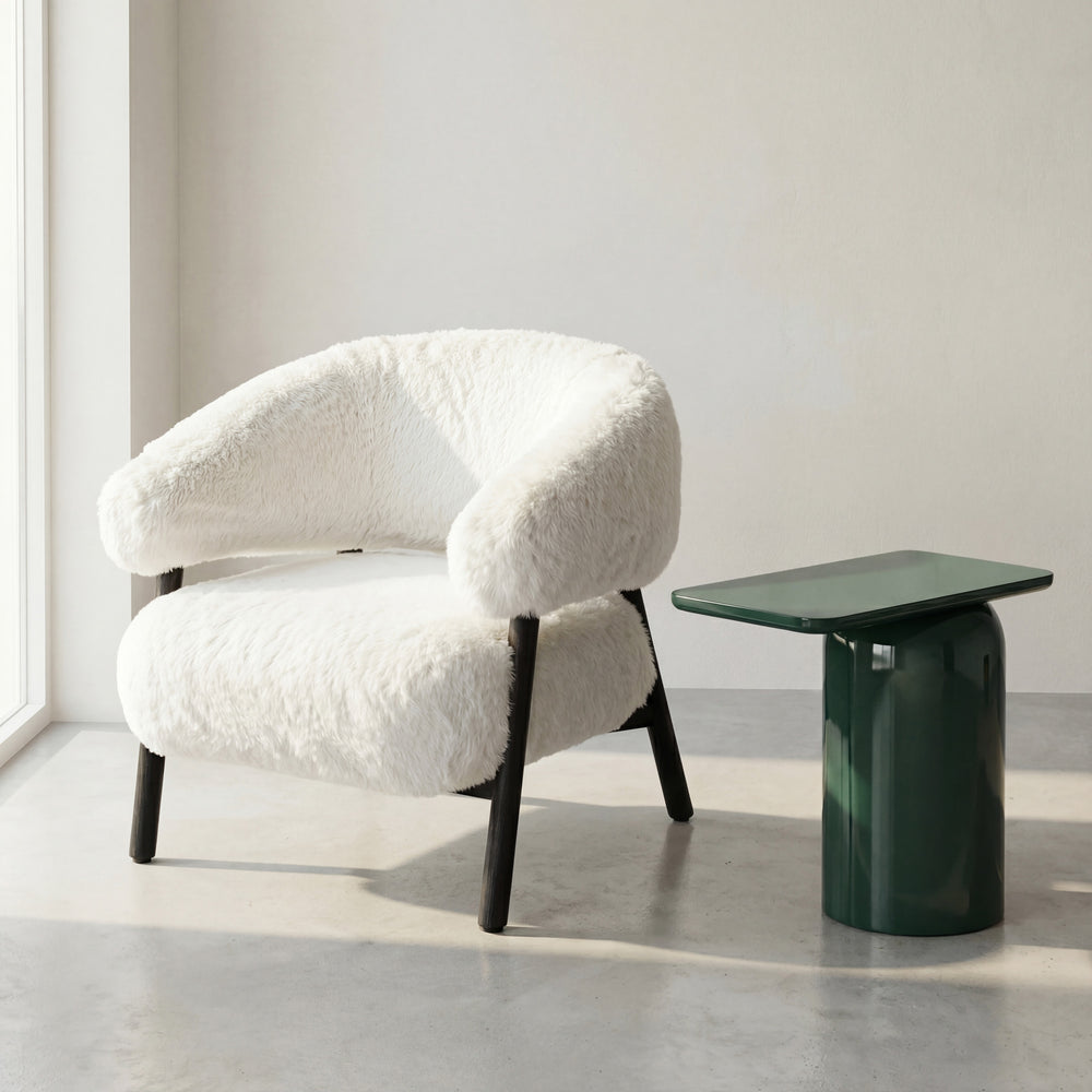 Alessia Enamel End Table