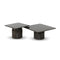 Alessia Nesting Coffee Table (Set of 2)  option Deep Umber Brown