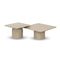 Alessia Nesting Coffee Table (Set of 2)  option Latte Taupe