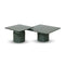 Alessia Nesting Coffee Table (Set of 2)  option Obsidian Green