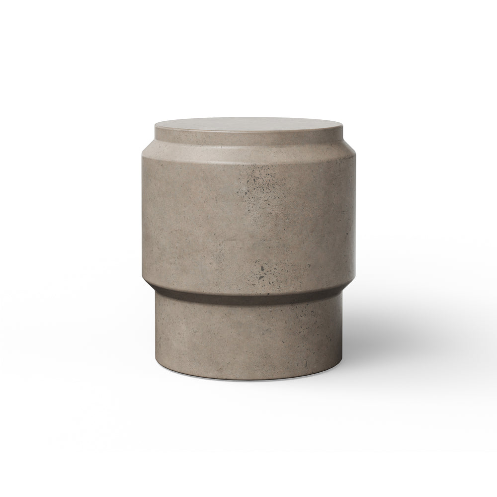 Barrel Outdoor Stool/Side Table