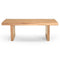 Brooks 48 Inch Coffee Table  option Teak