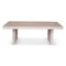 Brooks 48 Inch Coffee Table  option White Wash