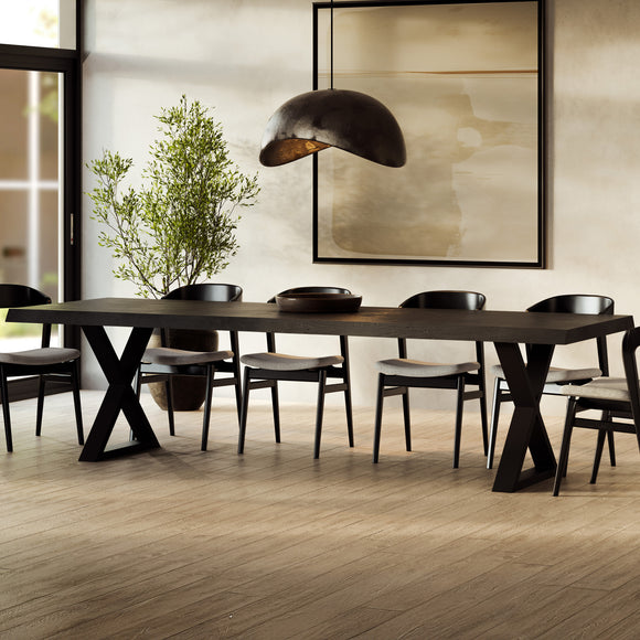 Brooks Dining Table - X Base