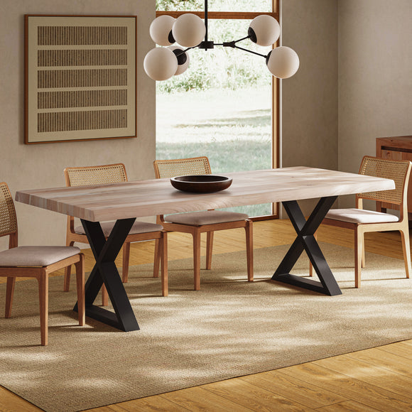 Brooks Dining Table - X Base
