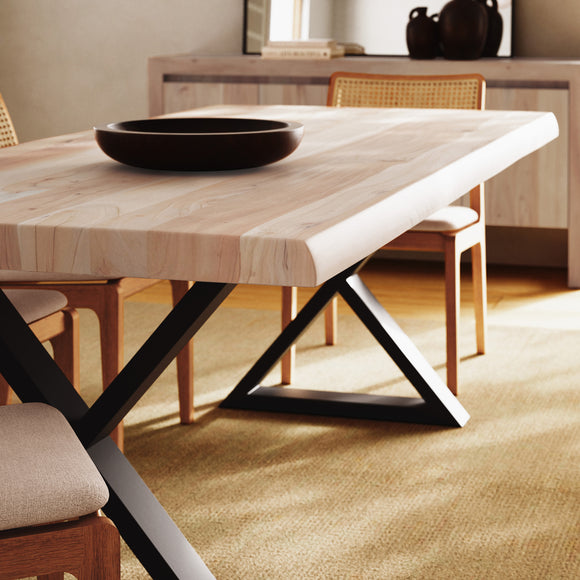 Brooks Dining Table - X Base