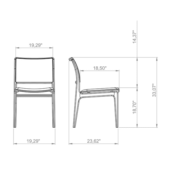 Charlotte Cane Side Chair
