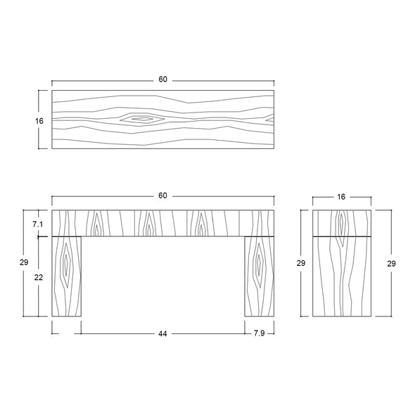 Eka Console Table