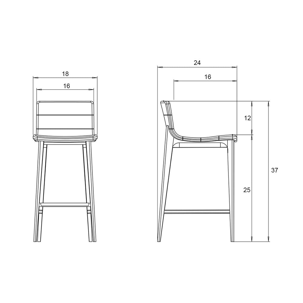 Godan Bar and Counter Stool