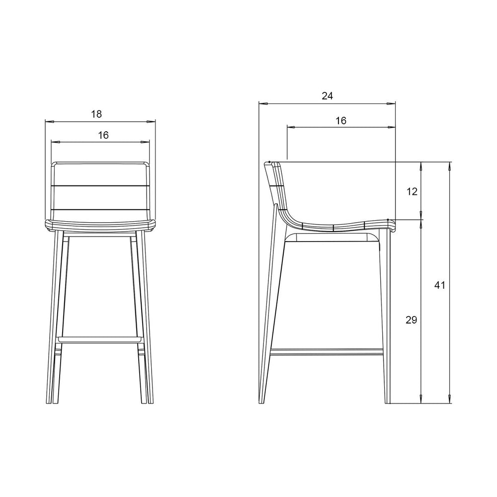 Godan Bar and Counter Stool