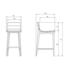Godan Bar and Counter Stool