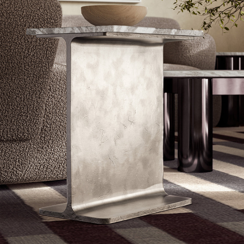 I-Beam Side Table