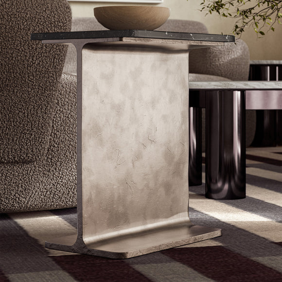 I-Beam Side Table