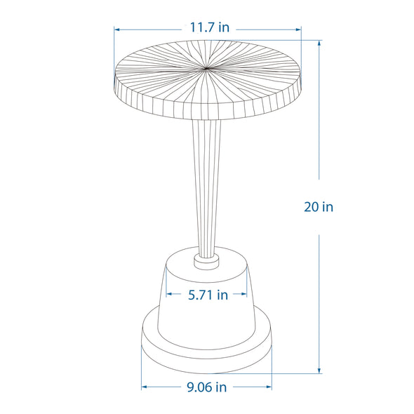 Ines End Table