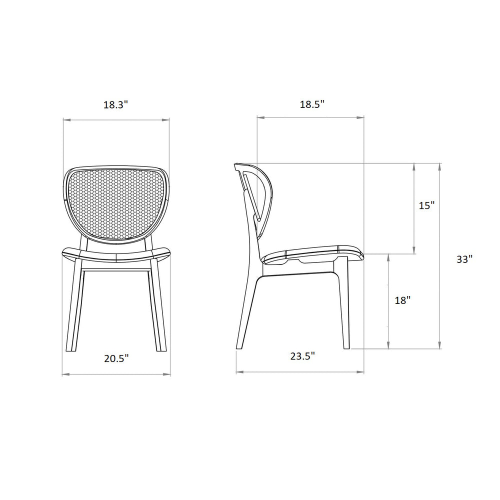 Joelma Cane Side Chair