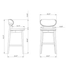 Lucia Bar and Counter Stool