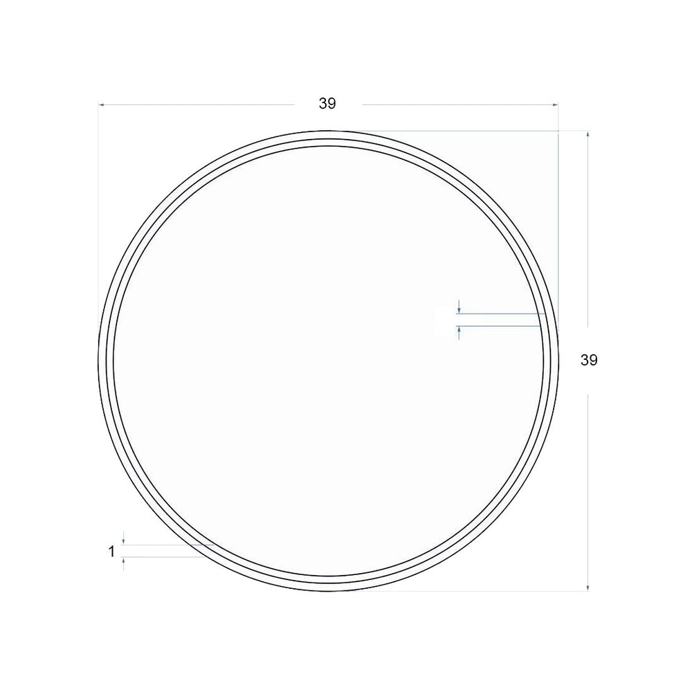 Samar Round Mirror