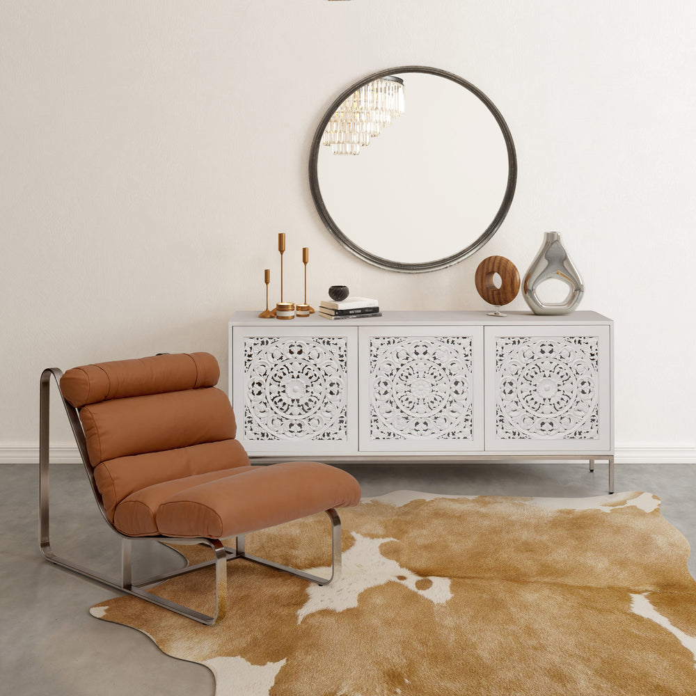 Samar Round Mirror