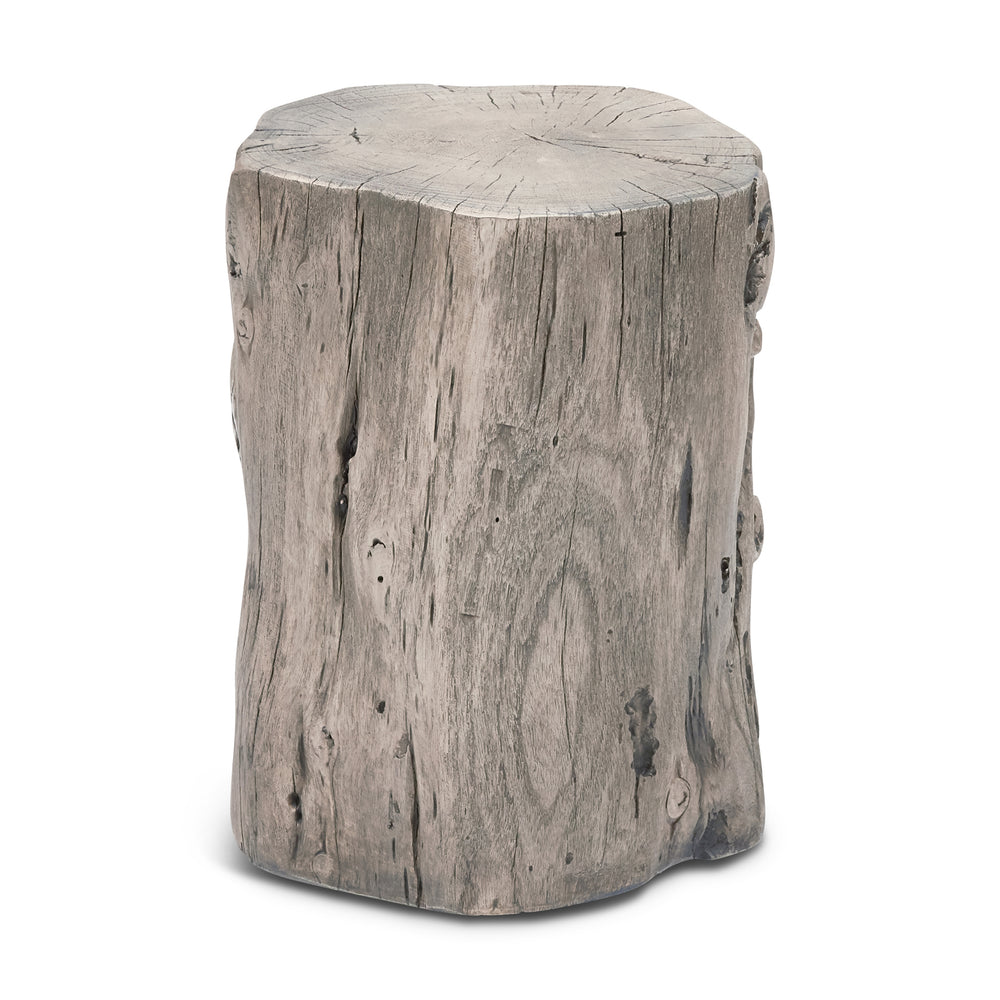 Solid Wood Stump Stool
